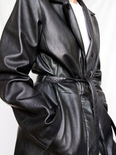 Load image into Gallery viewer, BURTON leather trench
