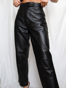 MONTEGO leather pants