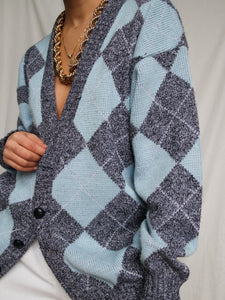 "Papy" knitted cardigan