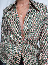 Load image into Gallery viewer, PIERRE CARDIN printed shirt (S) - lallasshop
