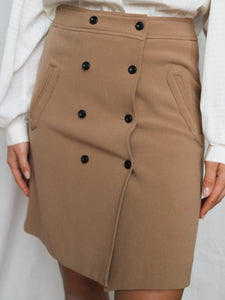 CAROLL beige skirt