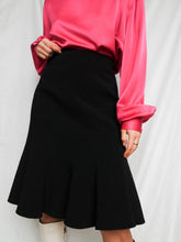 Load image into Gallery viewer, &quot;Gwen&quot; black skirt
