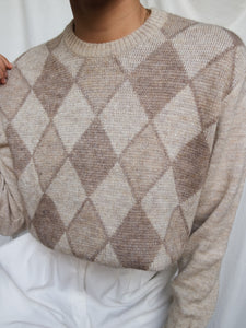 Irina beige knitted jumper