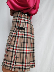 "London" wool skirt