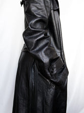 Load image into Gallery viewer, &quot;Hepburn&quot; leather coat

