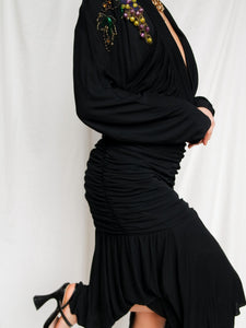 « marta »drapped dress