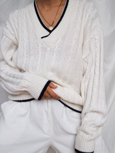 "Serena" knitted jumper (L)