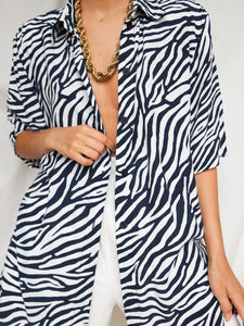 "Zebra" vintage shirt - lallasshop