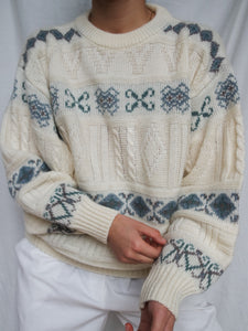 "Oxford' knitted jumper