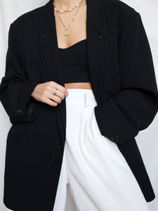 "Hana" Black blazer