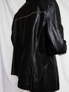 "LEONARDO" leather jacket (S men)