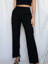 Load image into Gallery viewer, Black suits pants
