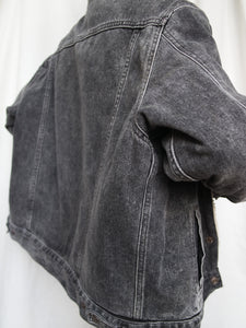 LEVI'S trucker grey denim jacket