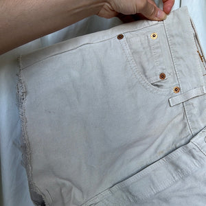 LEVI'S 501 cropped shorts