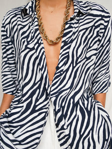 "Zebra" vintage shirt - lallasshop