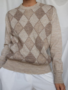 Irina beige knitted jumper