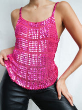 Load image into Gallery viewer, &quot;Gloria&quot; sequin top - lallasshop
