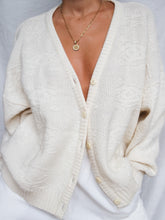 Load image into Gallery viewer, &quot;Gisele&quot; knitted cardigan (L)
