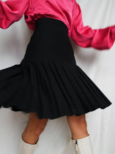 "Paris" black skirt