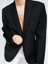 Load image into Gallery viewer, &quot;Broock&quot; black blazer
