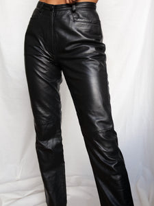 "Lisa" leather pants