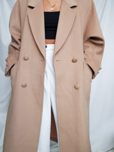 "Ava" long coat (L) - lallasshop