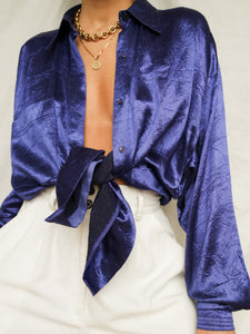 "Firework" satin shirt