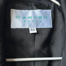 Load image into Gallery viewer, CARVEN black blazer
