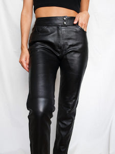 "Grace" leather pants - lallasshop