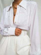Load image into Gallery viewer, &quot;Luna&quot; white shirt (L)
