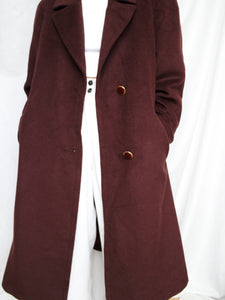 "Pamela" brown coat