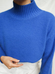 "Majorelle" knitted jumper