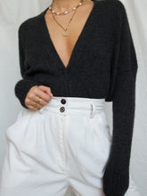 Load image into Gallery viewer, ESSENTIEL knitted cashmere cardigan
