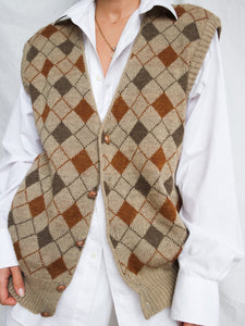 "Rita" knitted vest