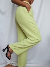 Load image into Gallery viewer, &quot;Betty&quot; lime pants (36) - lallasshop
