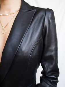 "Stockholm" leather jacket