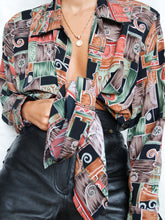 Load image into Gallery viewer, &quot;Marcia&quot; vintage blouse (L) - lallasshop
