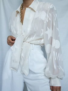 "Paris" vintage blouse - lallasshop