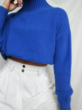 Load image into Gallery viewer, &quot;Majorelle&quot; knitted jumper
