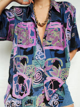 Load image into Gallery viewer, &quot;Fantasia&quot; silk shirt - lallasshop
