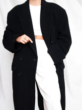 Load image into Gallery viewer, &quot;Chiara&quot; black coat
