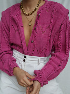 "Liza" knitted cardigan