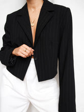 Load image into Gallery viewer, &quot;Gin&quot; cropped blazer
