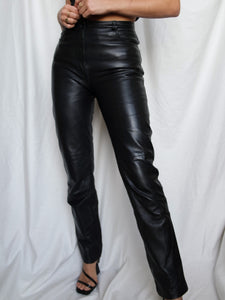 "Serena" leather pants