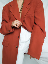 Load image into Gallery viewer, Dark orange blazer - lallasshop
