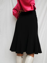Load image into Gallery viewer, &quot;Gwen&quot; black skirt
