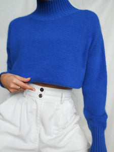 "Majorelle" knitted jumper
