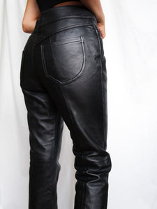 "Grace" leather pants - lallasshop