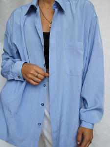 “Alma” Light blue shirt (L men)