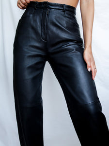 "Katy" leather pants - lallasshop